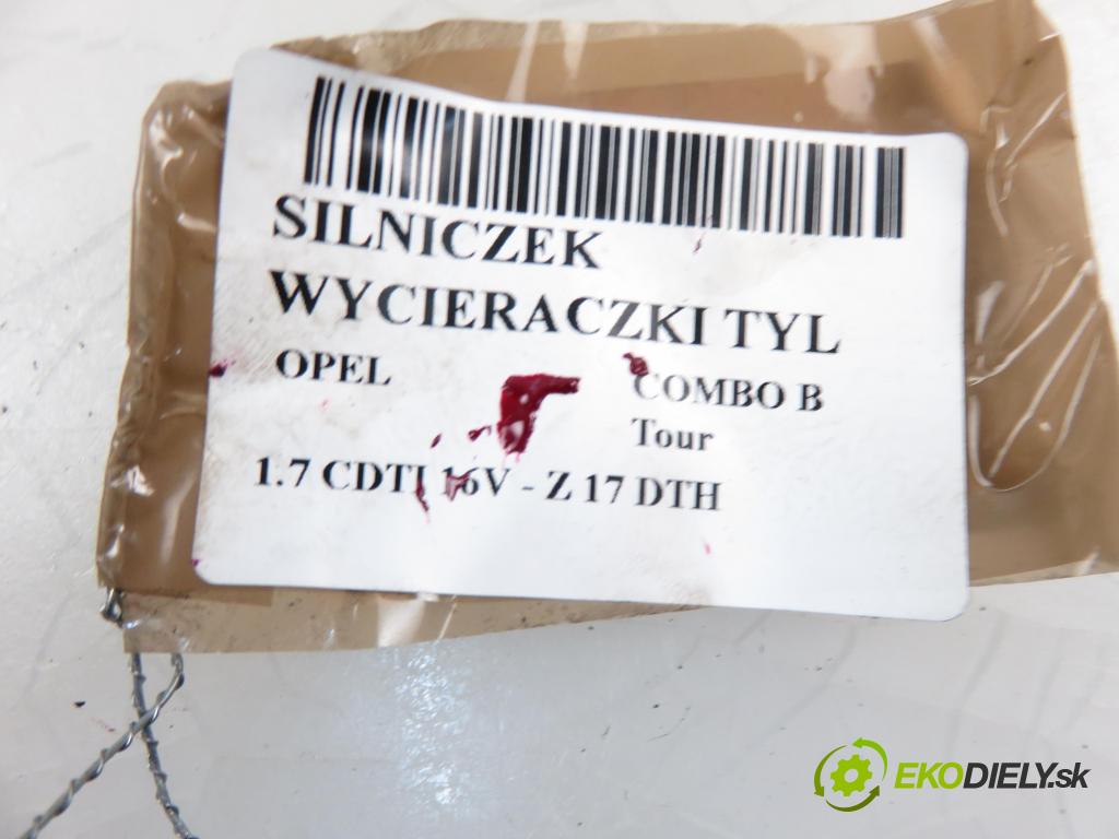 OPEL COMBO C KOMBIVAN 2005 1686,00 Silniki wycieraczek 1686,00 Motorček stierače ZADNÉ: 9225635