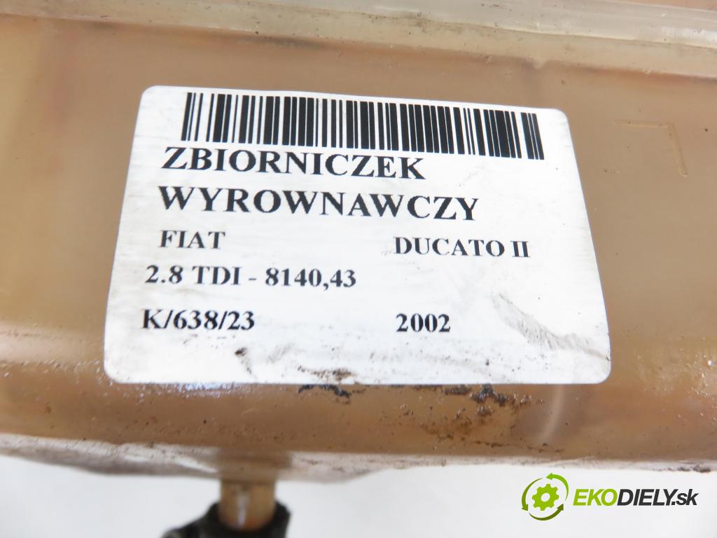 FIAT DUCATO Platforma / podwozie (230_) KABINA/PLATFORMA 2002 2800,00 Zbiorniki wyrównawcze 2800,00 Nádržka KOMPENZAČNÉ: 