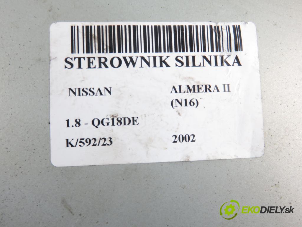NISSAN ALMERA II Hatchback (N16) HB 2002 1769,00 Sterowniki silnika 1769,00 Riadiaca jednotka Motor MEC20625