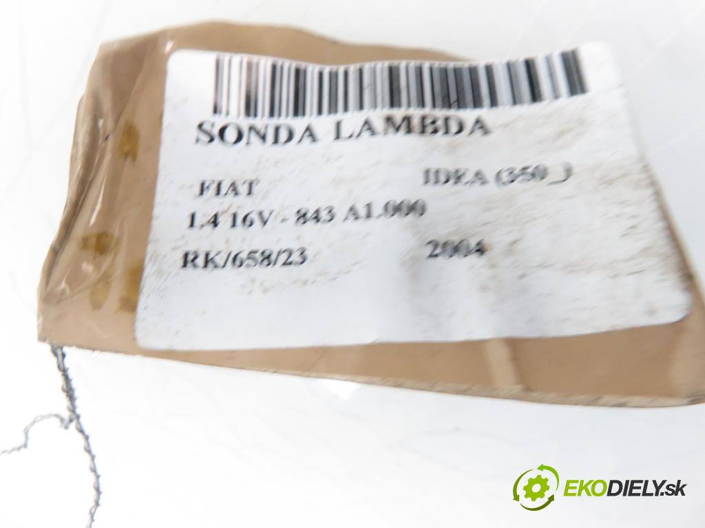 FIAT IDEA (350_) HB 2004 1368,00 Sondy lambda 1368,00 sonda lambda 0258006206 (Lambda sondy)