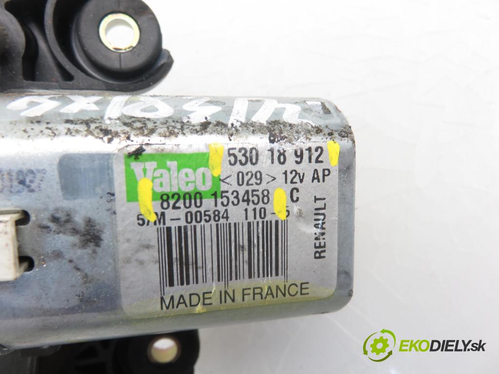 RENAULT GRAND SCENIC II (JM0/1_) MINIVAN 2005 1598,00 Silniki wycieraczek 1598,00 Motorček stierače ZADNÉ: 8200153458; 53018912