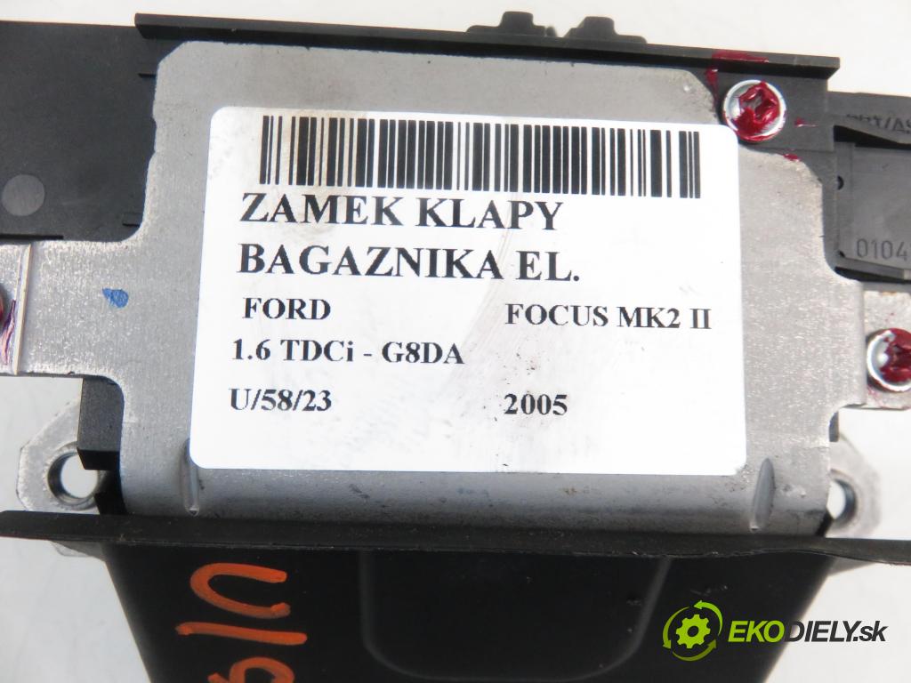 FORD FOCUS II (DA_, HCP) HB 2005 1560,00 Zamki 1560,00 zámok dveří kufr EL. 3M51R442A66CA