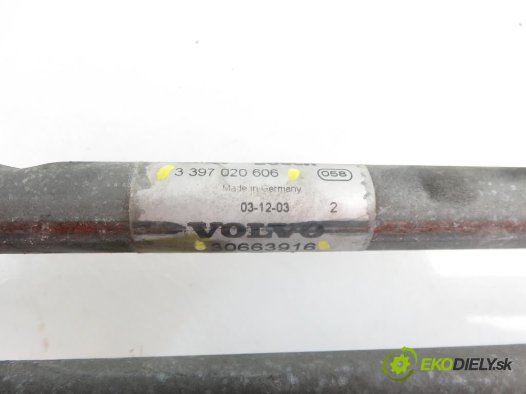 VOLVO S40 II (MS) SEDAN 2004 2435,00 Mechanizmy wycieraczek 2435,00 Motorček stieračov 30663916; 3397020606; 30663918