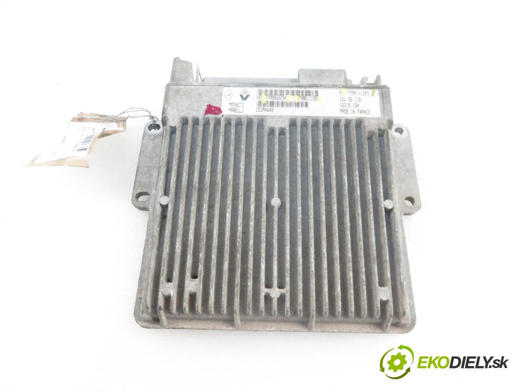 RENAULT CLIO II (BB_, CB_) HB 1998 1149,00 Sterowniki silnika 1149,00 Riadiaca jednotka Motor 7700111203; 7700111201; 7700868294