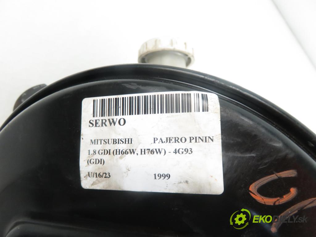 MITSUBISHI PAJERO PININ (H6_W, H7_W) TERENOWY 1999 1834,00 Serwa hamulca 1834,00 Posilovač MR510503; 0204021833; MR449066 (Servočerpadlá, pumpy riadenia)