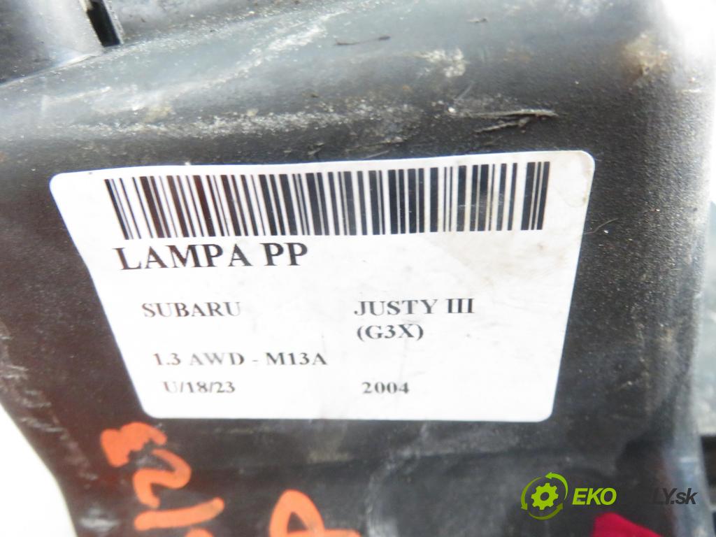 SUBARU JUSTY III (G3X) HB 2004 1328,00 Lampy przednie 1328,00 Svetlo PP
