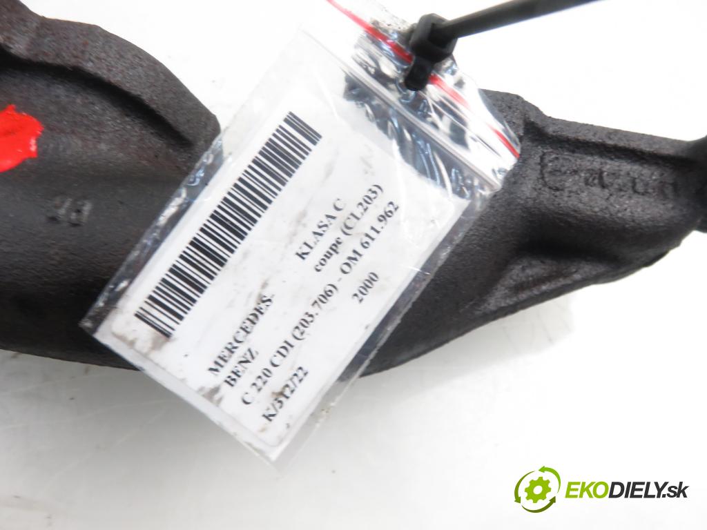 MERCEDES-BENZ KLASA C coupe (CL203) COUPE 2000 105,00 C 220 CDI 143 - OM 611.962 2148,00 Turbodúchadlo A6110960999 (Turbodúchadlá (kompletné))