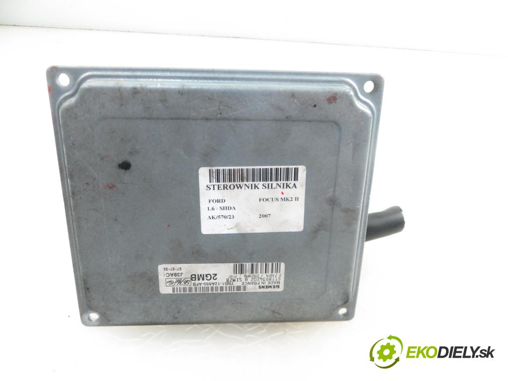 FORD FOCUS II (DA_, HCP) HB 2007 1596,00 Sterowniki silnika 1596,00 Riadiaca jednotka Motor 7M5112A650AFB