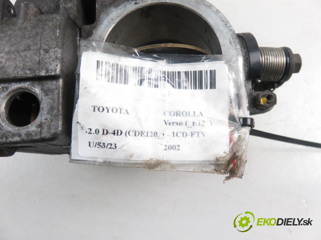 TOYOTA COROLLA Verso (_E12_) MINIVAN 2002 1995,00 Przepustnice 1995,00 Škrtiaca klapka 8967221020 (Škrtiace klapky)