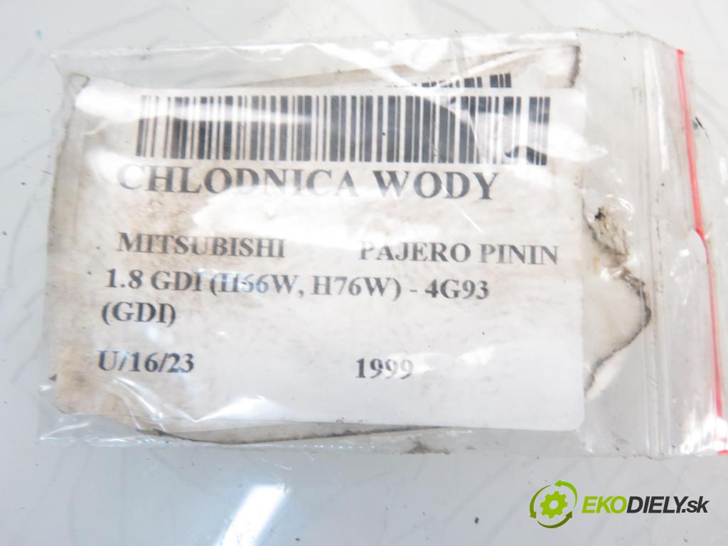 MITSUBISHI PAJERO PININ (H6_W, H7_W) TERENOWY 1999 1834,00 Chłodnice wody 1834,00 chladič vody
