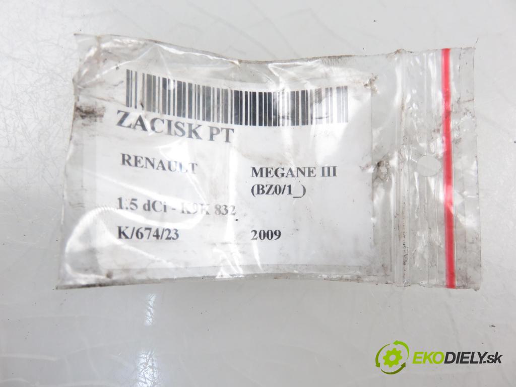 RENAULT MEGANE III liftback (BZ0/1_) HB 2009 1461,00 Zaciski 1461,00 Brzdič strmeň pravé zadné 