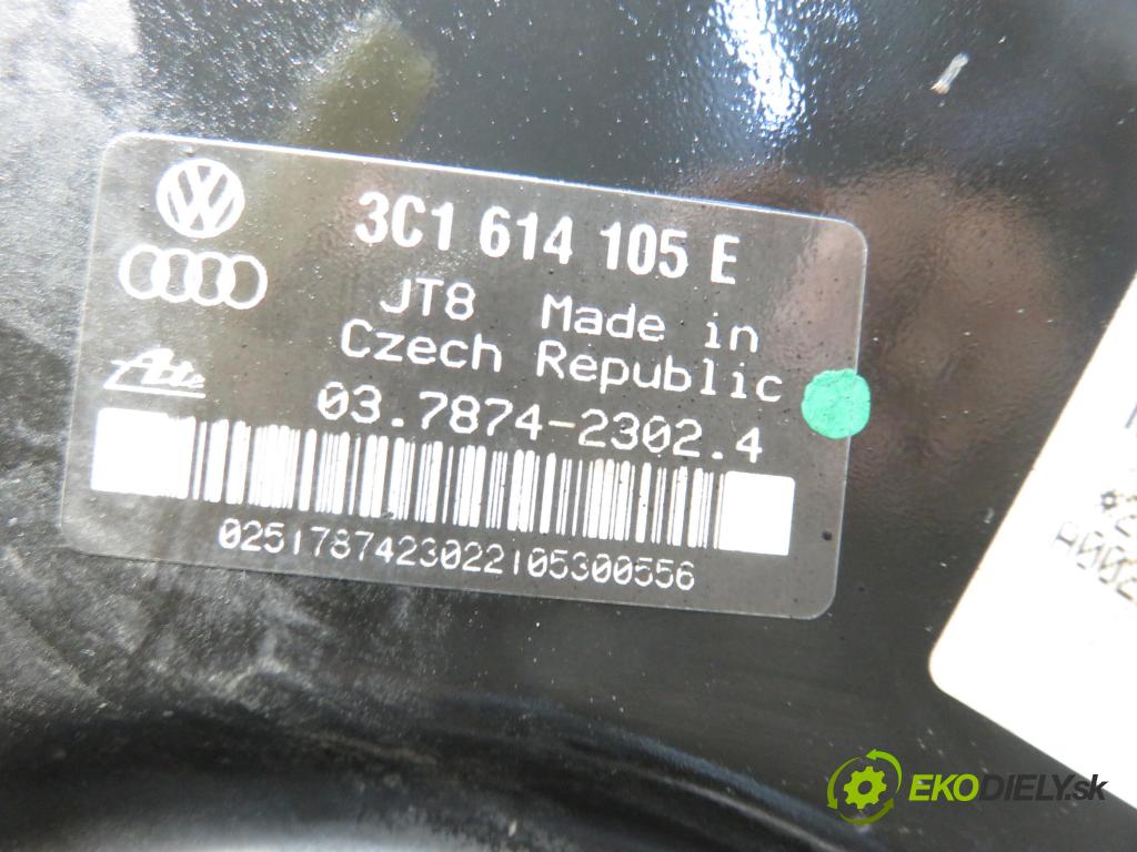 VW PASSAT B6 (3C2) SEDAN 2005 1984,00 Serwa hamulca 1984,00 posilovač 3C1614105E; 03787423024 (Servočerpadlá, pumpy řízení)