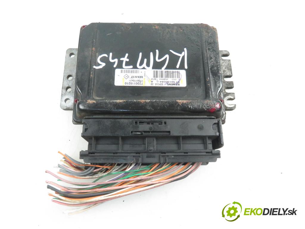 RENAULT CLIO II (BB_, CB_) HB 1999 79,00 1.6 - K4M 748 1598,00 řídící jednotka motora 7700115210 ; 7700110471 ; S110030034A