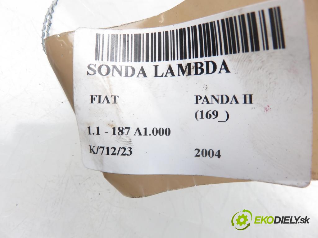 FIAT PANDA (169_) HB 2004 1108,00 Sondy lambda 1108,00 sonda lambda 0ZA532A10 (Lambda sondy)