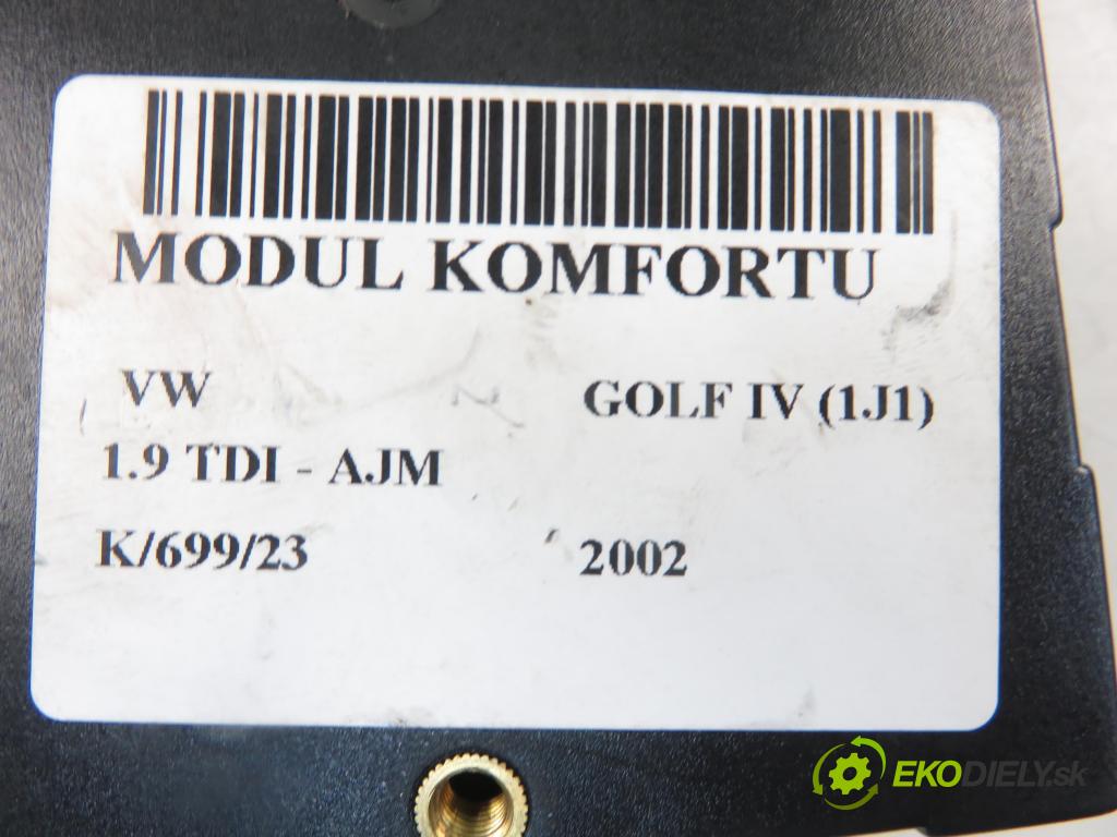 VW GOLF IV (1J1) HB 2002 1896,00 Moduły komfortu 1896,00 MODUL komfortu 1J0959799Q; 5DK00795150