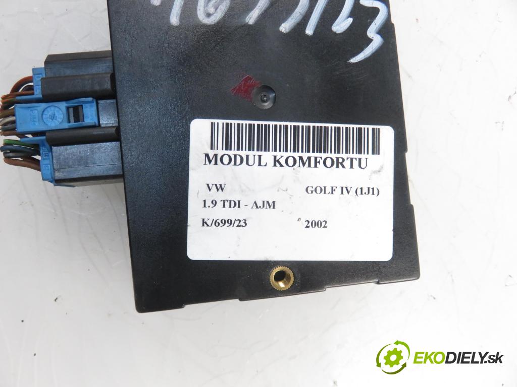 VW GOLF IV (1J1) HB 2002 1896,00 Moduły komfortu 1896,00 MODUL komfortu 1J0959799Q; 5DK00795150