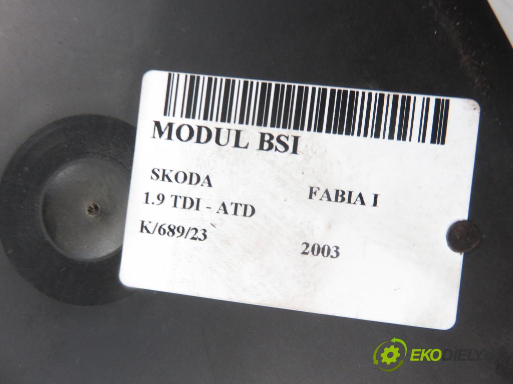 SKODA FABIA I (6Y2) HB 2003 1896,00 Moduły komfortu 1896,00 MODUL komfortu 6Q1937049C