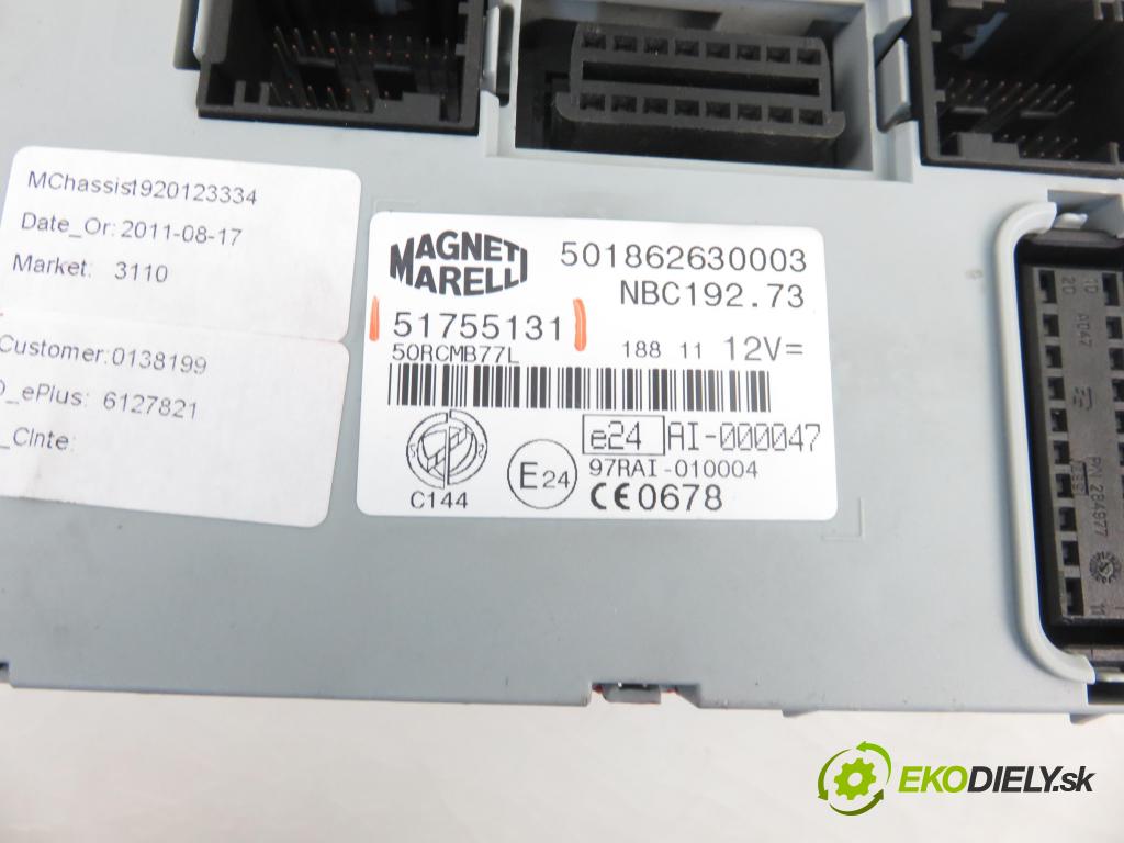 FIAT STILO (192_) HB 2002 1596,00 Skrzynki bezpieczników 1596,00 MODUL BSI 51755131