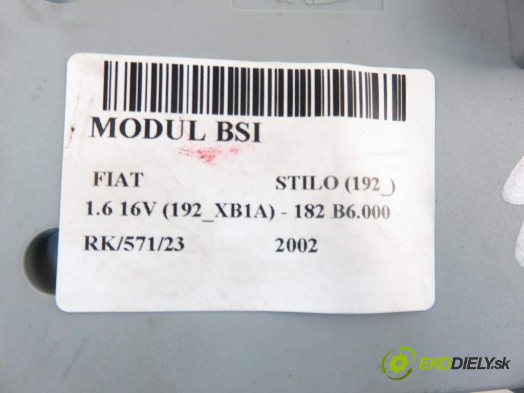 FIAT STILO (192_) HB 2002 1596,00 Skrzynki bezpieczników 1596,00 MODUL BSI 51755131