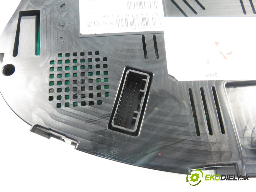 RENAULT MEGANE III liftback (BZ0/1_) HB 2009 1461,00 Liczniki, zegary 1461,00 Prístrojovka elektrický 248107859R