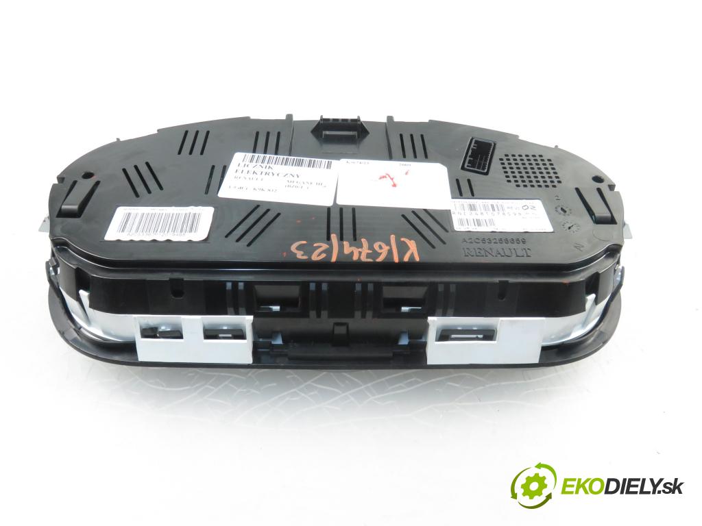 RENAULT MEGANE III liftback (BZ0/1_) HB 2009 1461,00 Liczniki, zegary 1461,00 Prístrojovka elektrický 248107859R