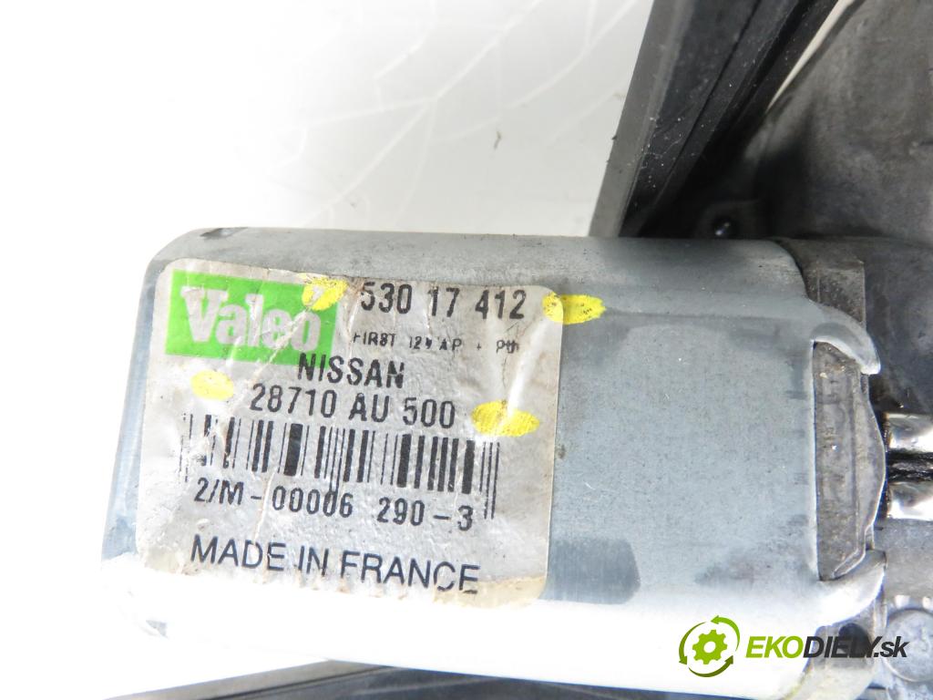NISSAN PRIMERA Kombi (WP12) KOMBI 2004 1870,00 Silniki wycieraczek 1870,00 Motorček stierače ZADNÉ: 28710AU500; 53017412