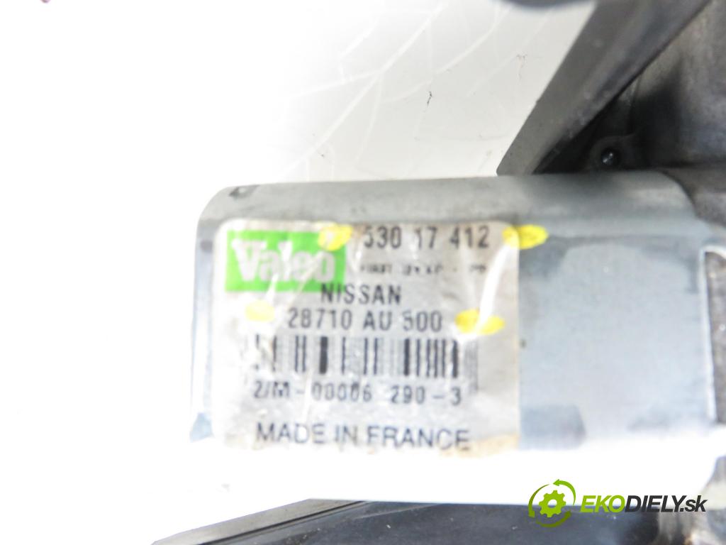 NISSAN PRIMERA Kombi (WP12) KOMBI 2004 1870,00 Silniki wycieraczek 1870,00 Motorček stierače ZADNÉ: 28710AU500; 53017412
