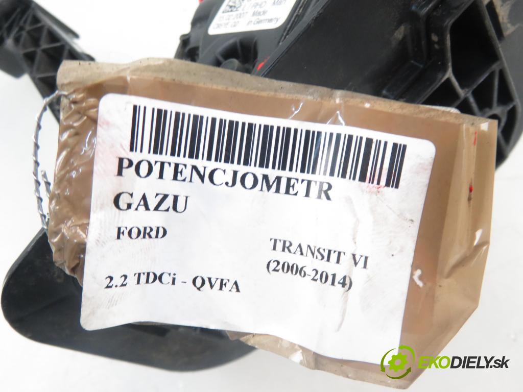 FORD TRANSIT Furgon (FA_ _) BUS 2008 2198,00 Pozostałe 2198,00 Potenciometer plynového pedálu 6C119F836CB; 6PV00923800 (Pedále)