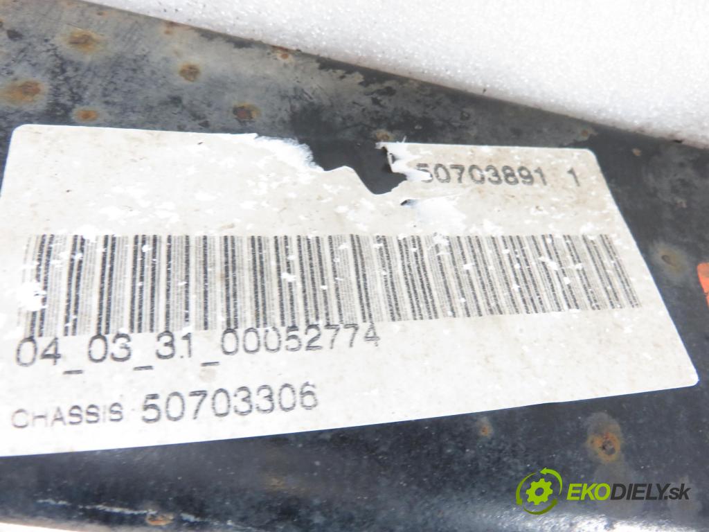 FIAT IDEA (350_) HB 2004 70,00 1.4 16V 95 - 843 A1.000 1368,00 výztuha zadní část ABS 50703306