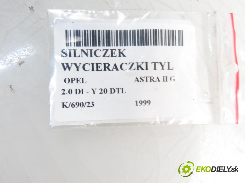OPEL ASTRA G liftback (T98) HB 1999 1995,00 Silniki wycieraczek 1995,00 Motorček stierače ZADNÉ: 90559444