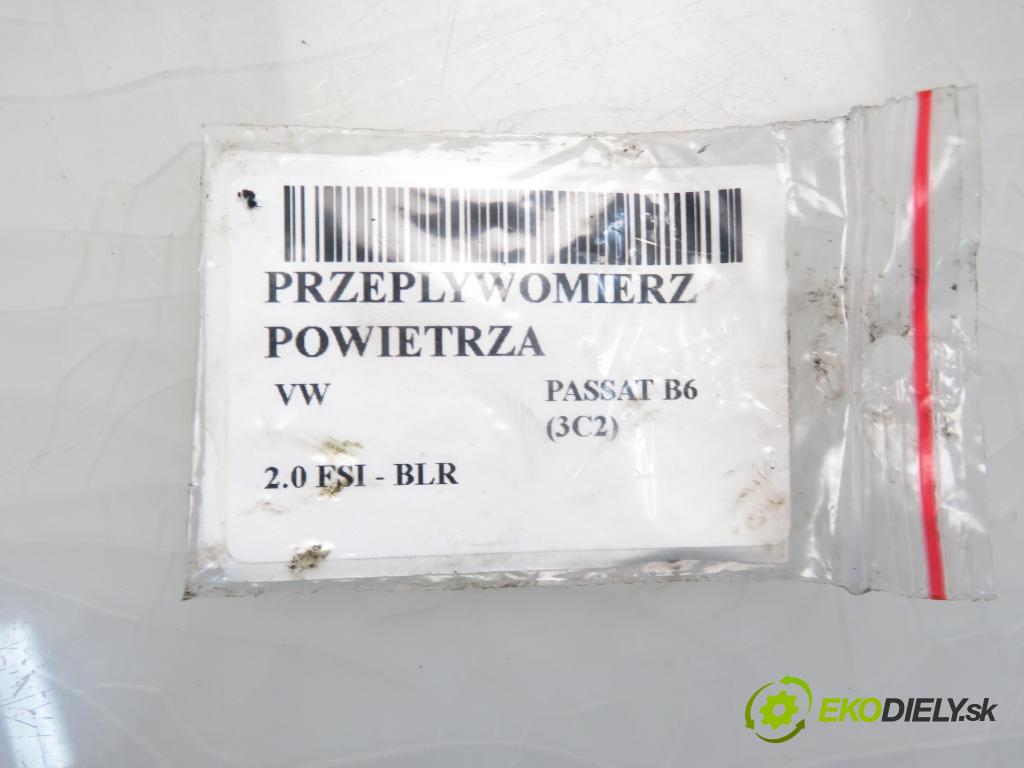 VW PASSAT B6 (3C2) SEDAN 2005 1984,00 Przepływomierze 1984,00 váha vzduchu vzduchu 06B905379D