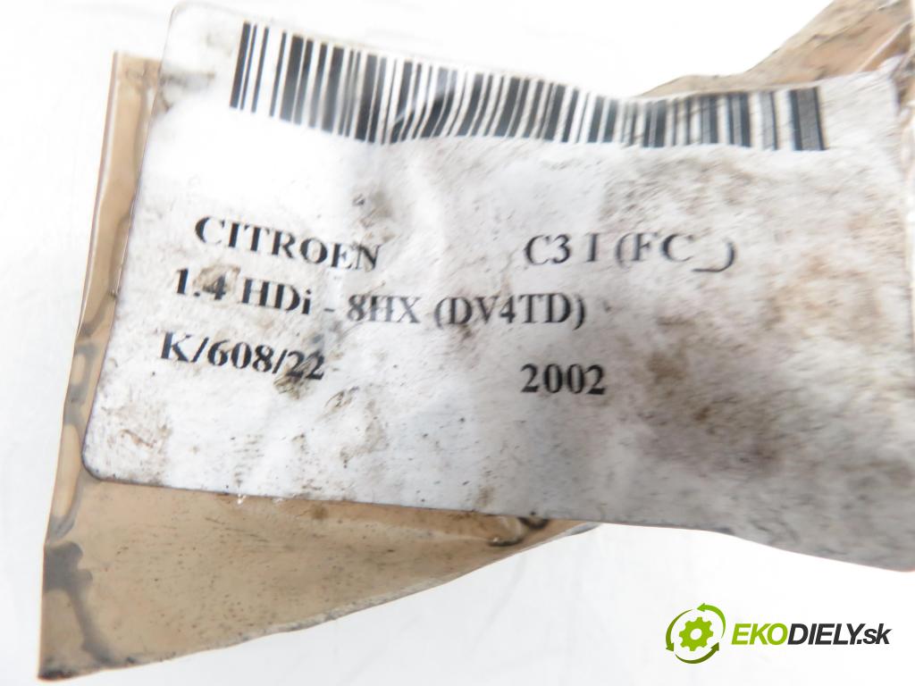 CITROEN C3 I (FC_) HB 2002 1398,00 Przepływomierze 1398,00 váha vzduchu vzduchu 9642212180; 5WK9631