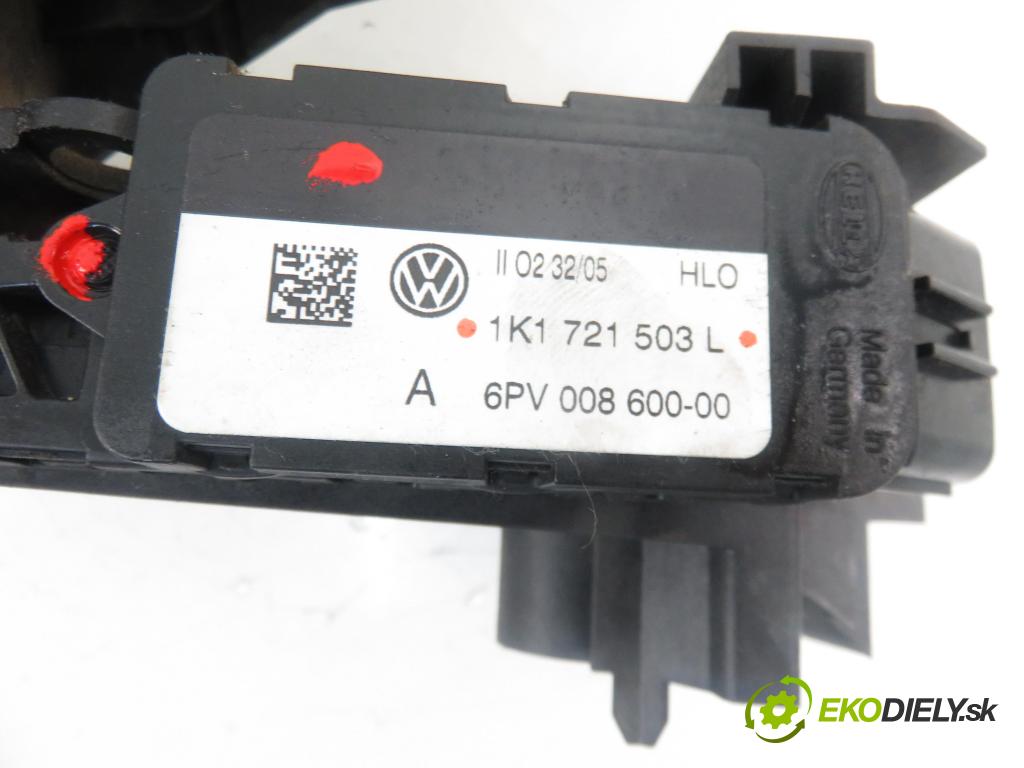 VW PASSAT B6 (3C2) SEDAN 2005 1984,00 Pozostałe 1984,00 Potenciometer plynového pedálu 1K1721503L (Pedále)
