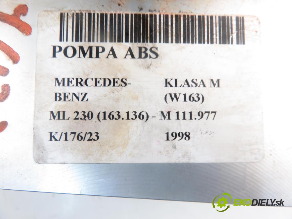 MERCEDES-BENZ KLASA M (W163) SUV 1998 2295,00 Sterowniki ABS 2295,00 pumpa ABS 10094715014; 10020803912; 10020803913 (Pumpy brzdové)