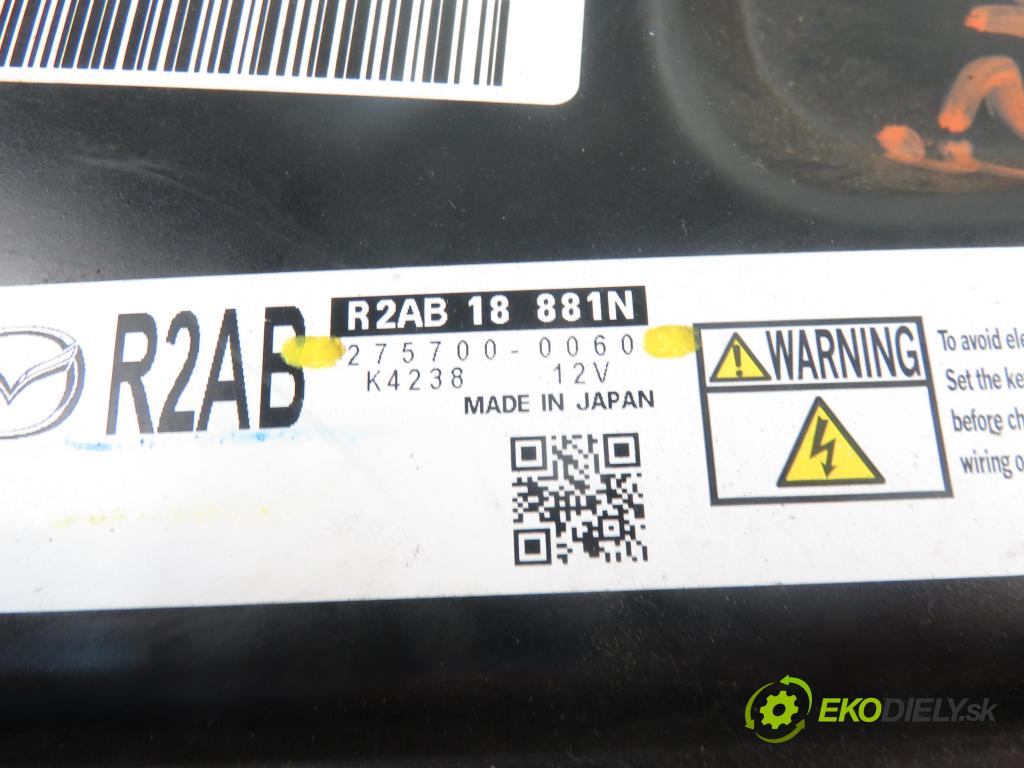 MAZDA 6 Hatchback (GH) LIFTBACK 2009 2184,00 Sterowniki silnika 2184,00 Riadiaca jednotka Motor 2757000060
