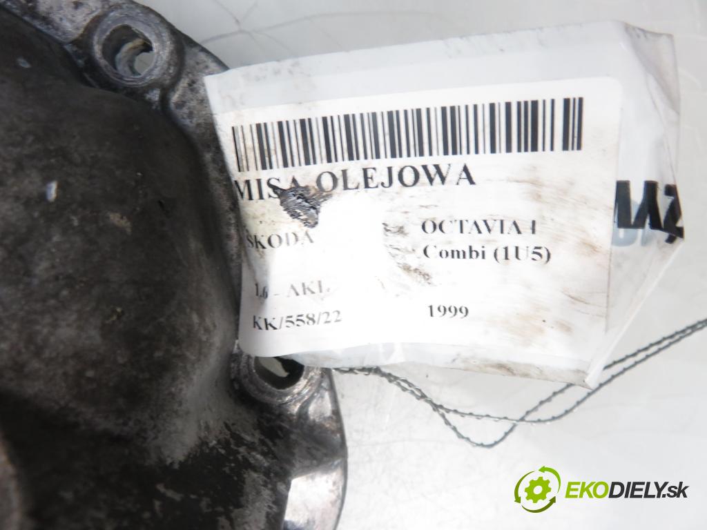 SKODA OCTAVIA I Combi (1U5) KOMBI 1999 1595,00 Miski olejowe 1595,00 Vaňa olejová 036103603F (Olejové vane)
