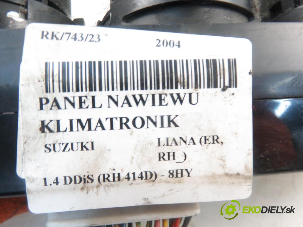 SUZUKI LIANA (ER, RH_) HB 2004 1398,00 Panele sterowania, przełączniki 1398,00 Panel kúrenia KLIMATRONIK 3951059J30