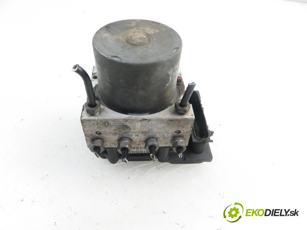 CITROEN C4 I (LC_) HB 2005 1560,00 Sterowniki ABS 1560,00 Pumpa ABS 9657352780; 0265800395 (Pumpy ABS)