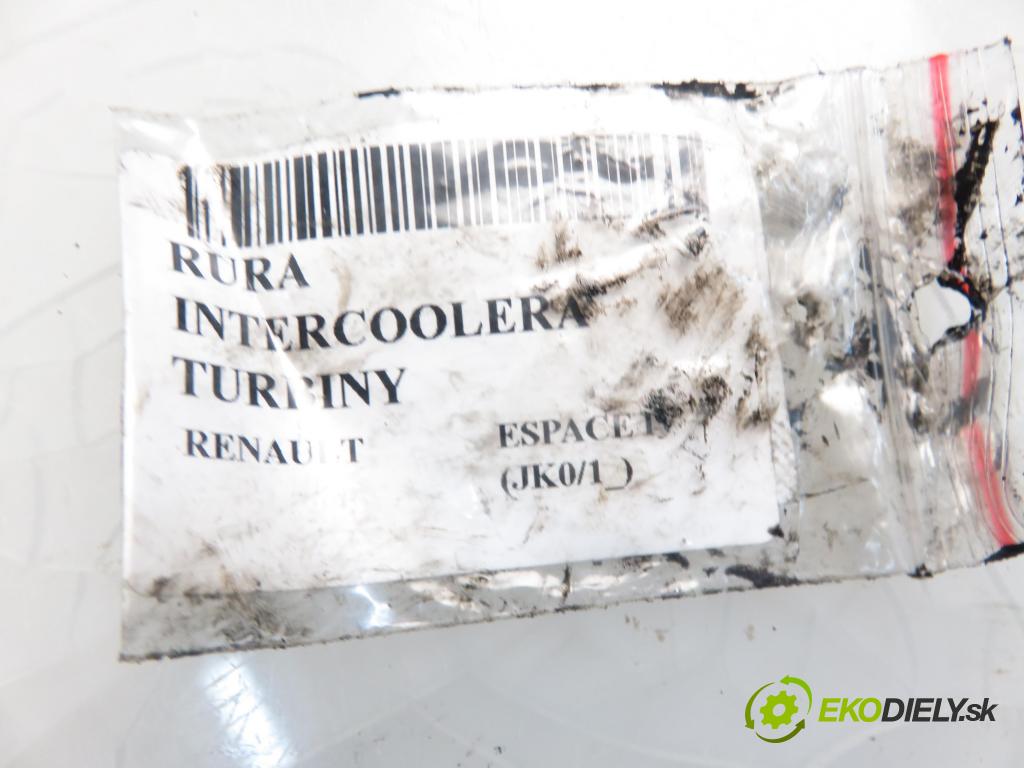 RENAULT ESPACE IV (JK0/1_) MINIVAN 2005 1870,00 Przewody chłodnic powietrza 1870,00 Rúra intercoolera turba 8200238165