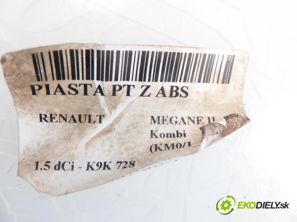 RENAULT MEGANE II Kombi (KM0/1_) KOMBI 2005 1461,00 Łożyska i piasty kół 1461,00 náboj pravé zadné ABS