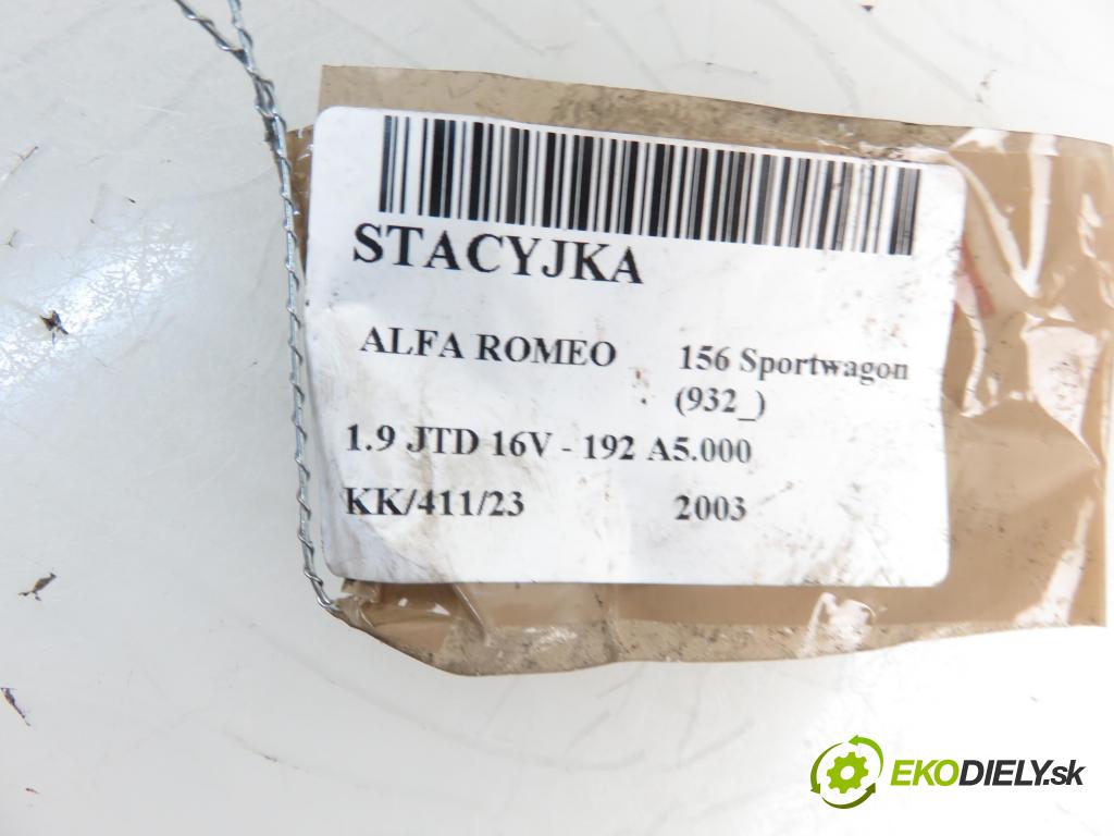 ALFA ROMEO 156 Sportwagon (932_) KOMBI 2003 1910,00 Stacyjki 1910,00 spinačka 05521B365 (Spínacie skrinky a kľúče)