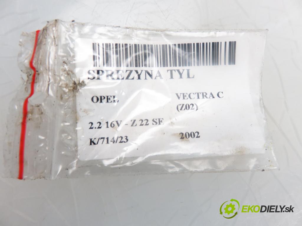 OPEL VECTRA C (Z02) SEDAN 2002 2198,00 Sprężyny zawieszenia 2198,00 Pružina ZADNÉ: