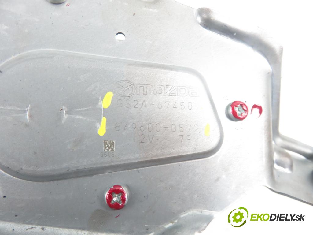 MAZDA 6 Kombi (GH) KOMBI 2010 2184,00 Silniki wycieraczek 2184,00 Motorček stierače ZADNÉ: 8496000572; GS2A67450