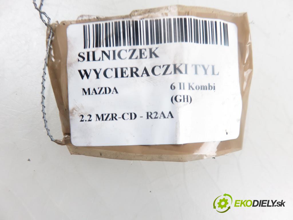 MAZDA 6 Kombi (GH) KOMBI 2010 2184,00 Silniki wycieraczek 2184,00 Motorček stierače ZADNÉ: 8496000572; GS2A67450