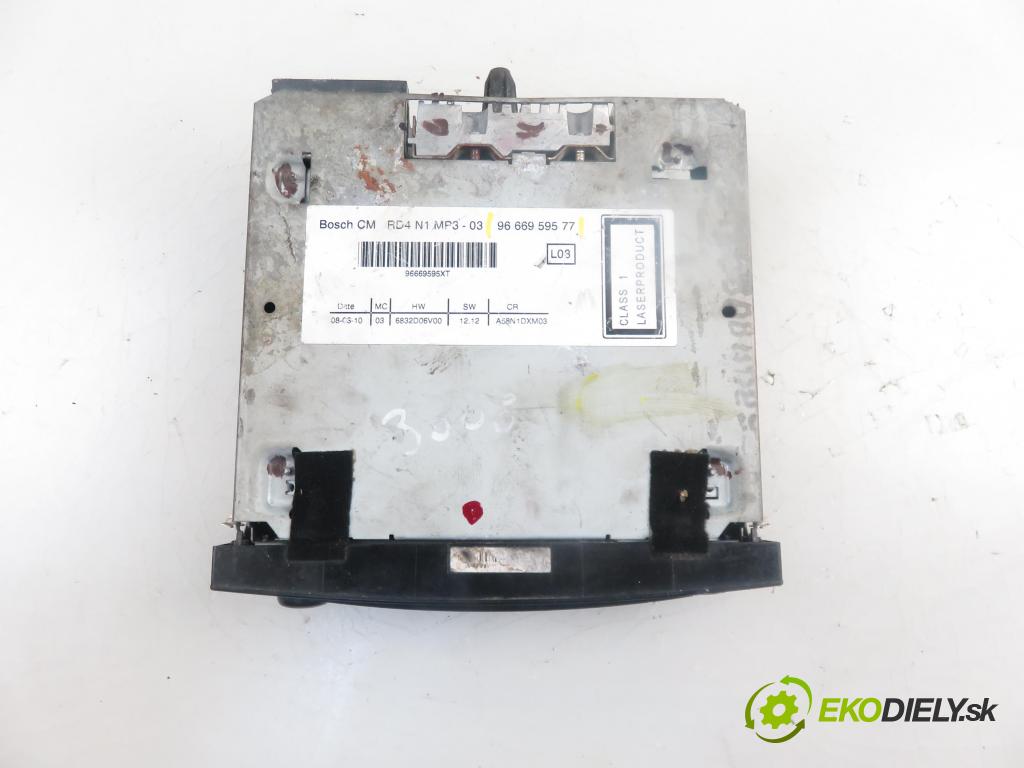 CITROEN C4 I (LC_) HB 2005 1560,00 Radioodtwarzacze 1560,00 RADIO CD 9666959577