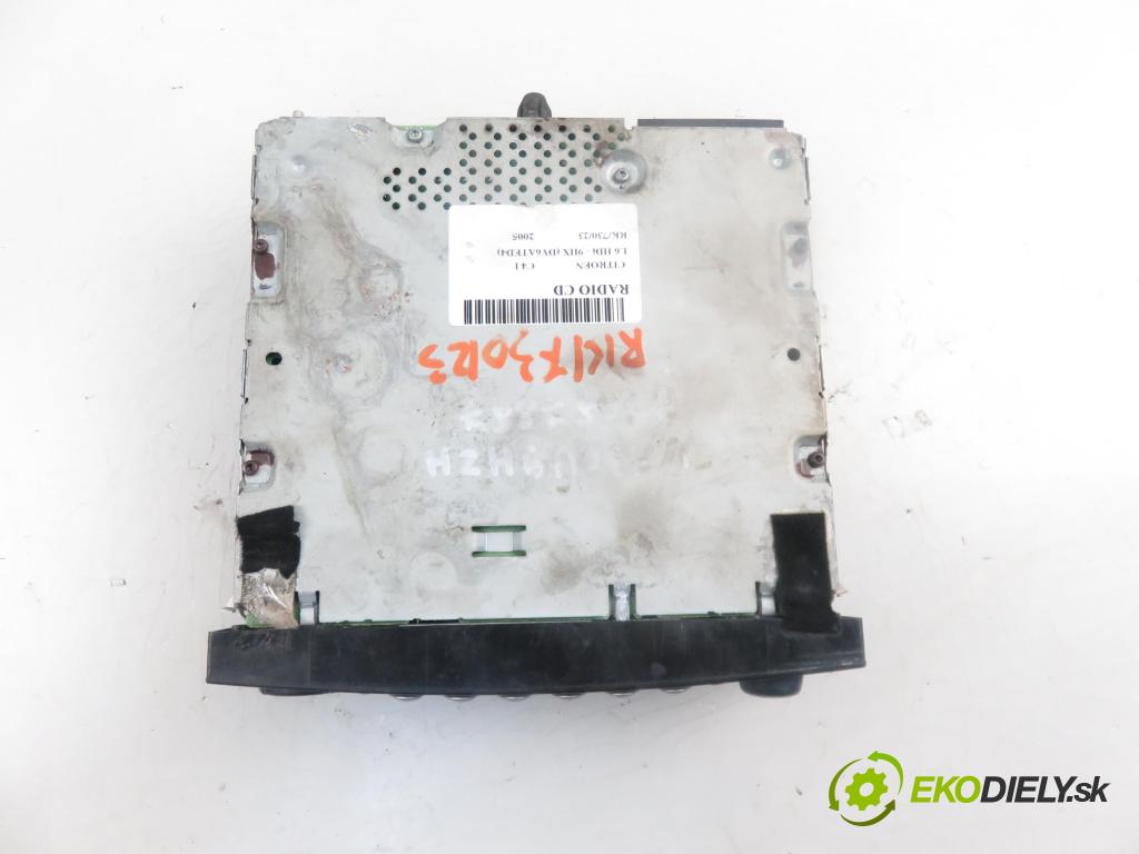 CITROEN C4 I (LC_) HB 2005 1560,00 Radioodtwarzacze 1560,00 RADIO CD 9666959577