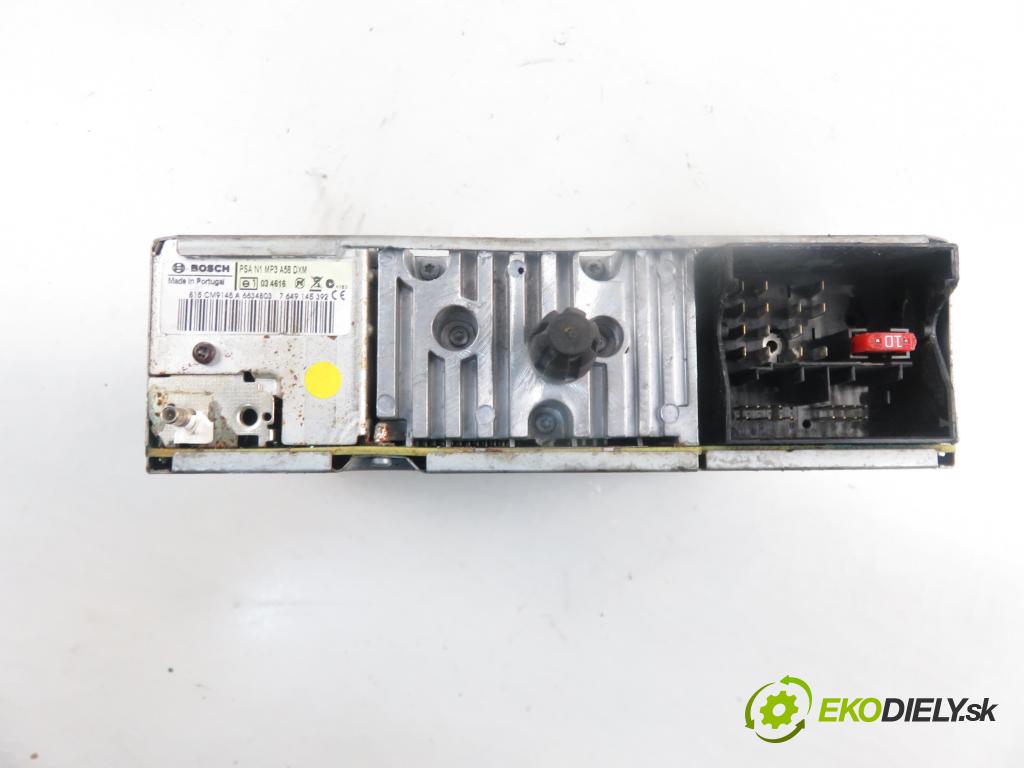 CITROEN C4 I (LC_) HB 2005 1560,00 Radioodtwarzacze 1560,00 RADIO CD 9666959577