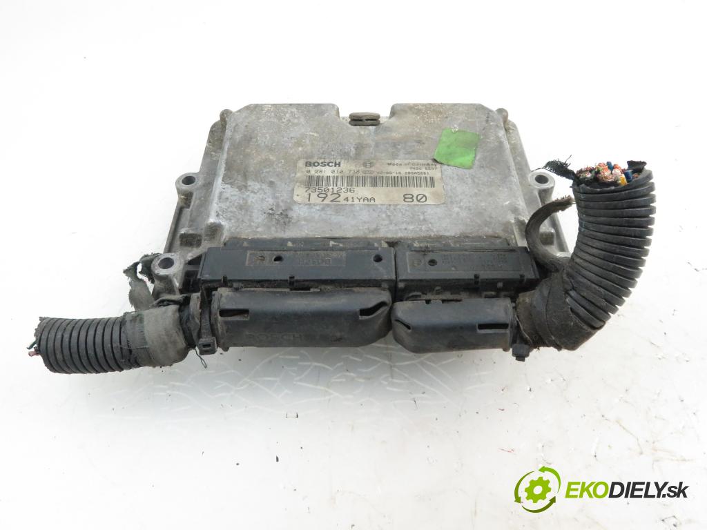 FIAT STILO (192_) HB 2002 1910,00 Sterowniki silnika 1910,00 Riadiaca jednotka Motor 0281010738; 73501236