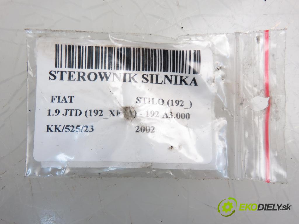 FIAT STILO (192_) HB 2002 1910,00 Sterowniki silnika 1910,00 Riadiaca jednotka Motor 0281010738; 73501236