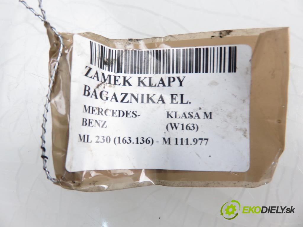 MERCEDES-BENZ KLASA M (W163) SUV 1998 2295,00 Zamki 2295,00 zámok dveří kufr MAN: 1637400235